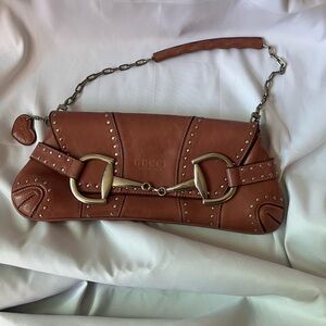 Gucci Rina Brown Leather Women's Bag